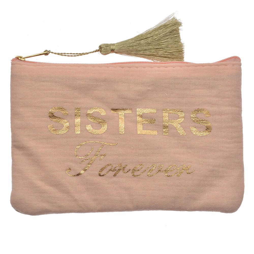 [JZTB0081P] Busta toilette per donne Rosa 17x1x11 cm