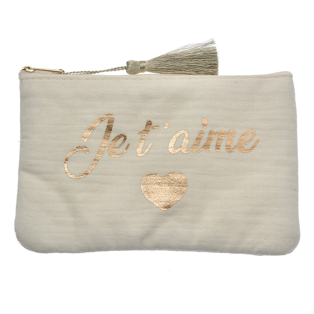 [JZTB0081W] Toiletry Bag Women White 17x1x11 cm