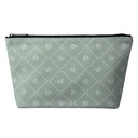 Toiletry Bag Women Green, White 26x6x16 cm