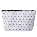 Trousse de toilette pour femmes Blanc, Noir 26x6x16 cm