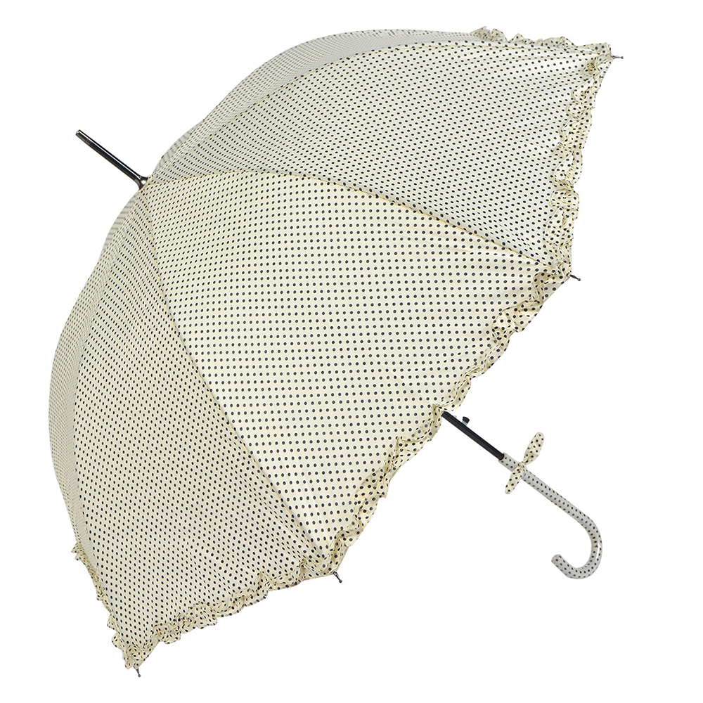 [JZUM0030N] Regenschirm Erwachsene Beige Ø 90 cm