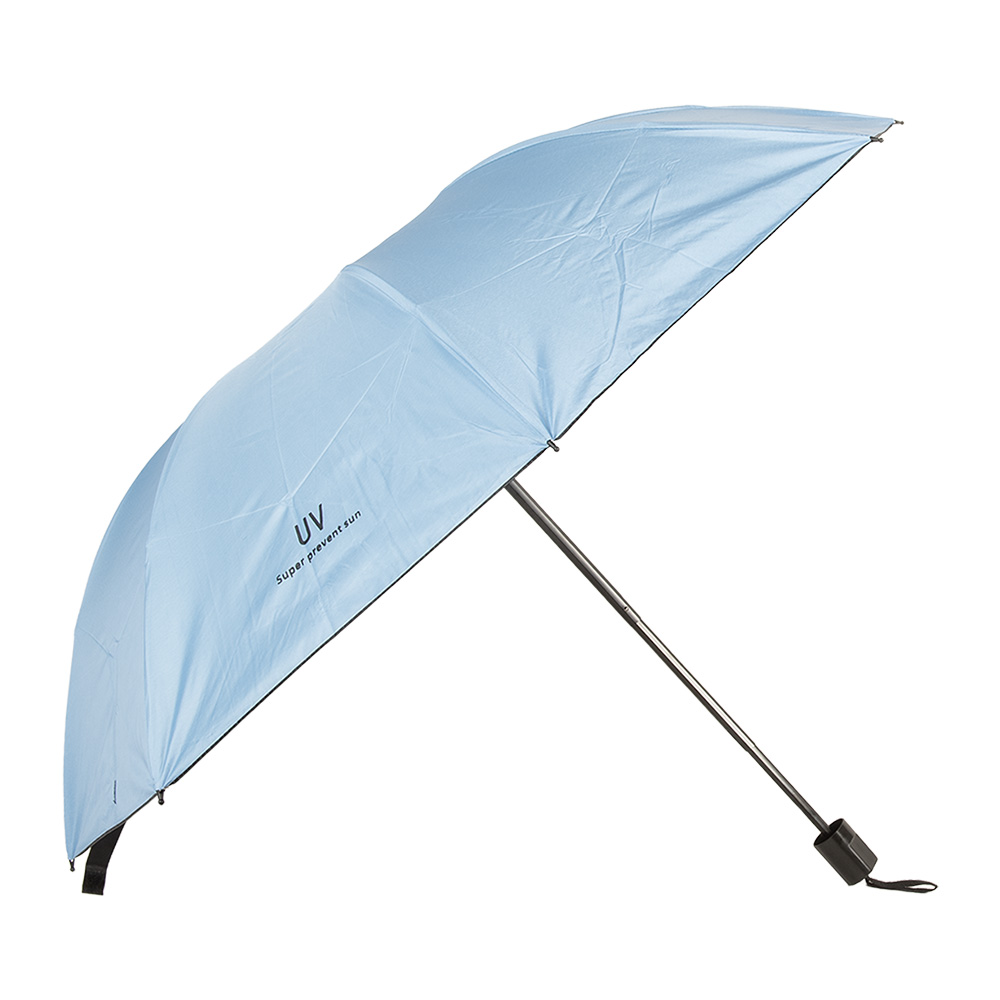 Paraplu opvouwbaar Ø 95x67 cm Blauw