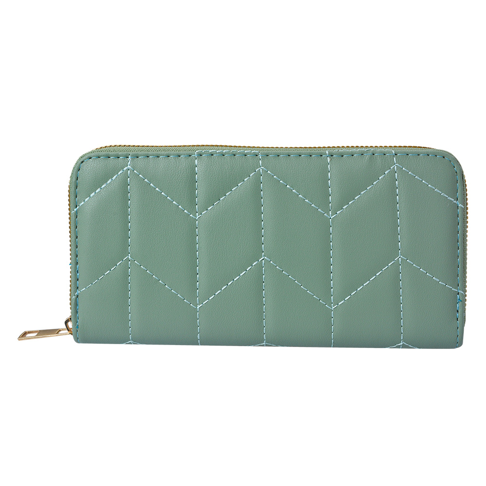 [JZWA0176GR] Portemonnee 19x9 cm groen