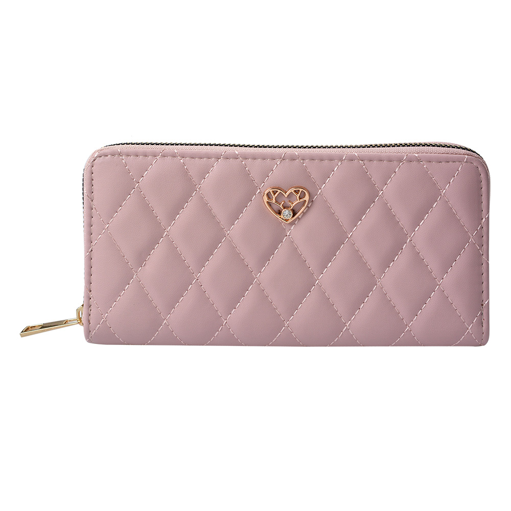 Portemonnee 19x10 cm roze