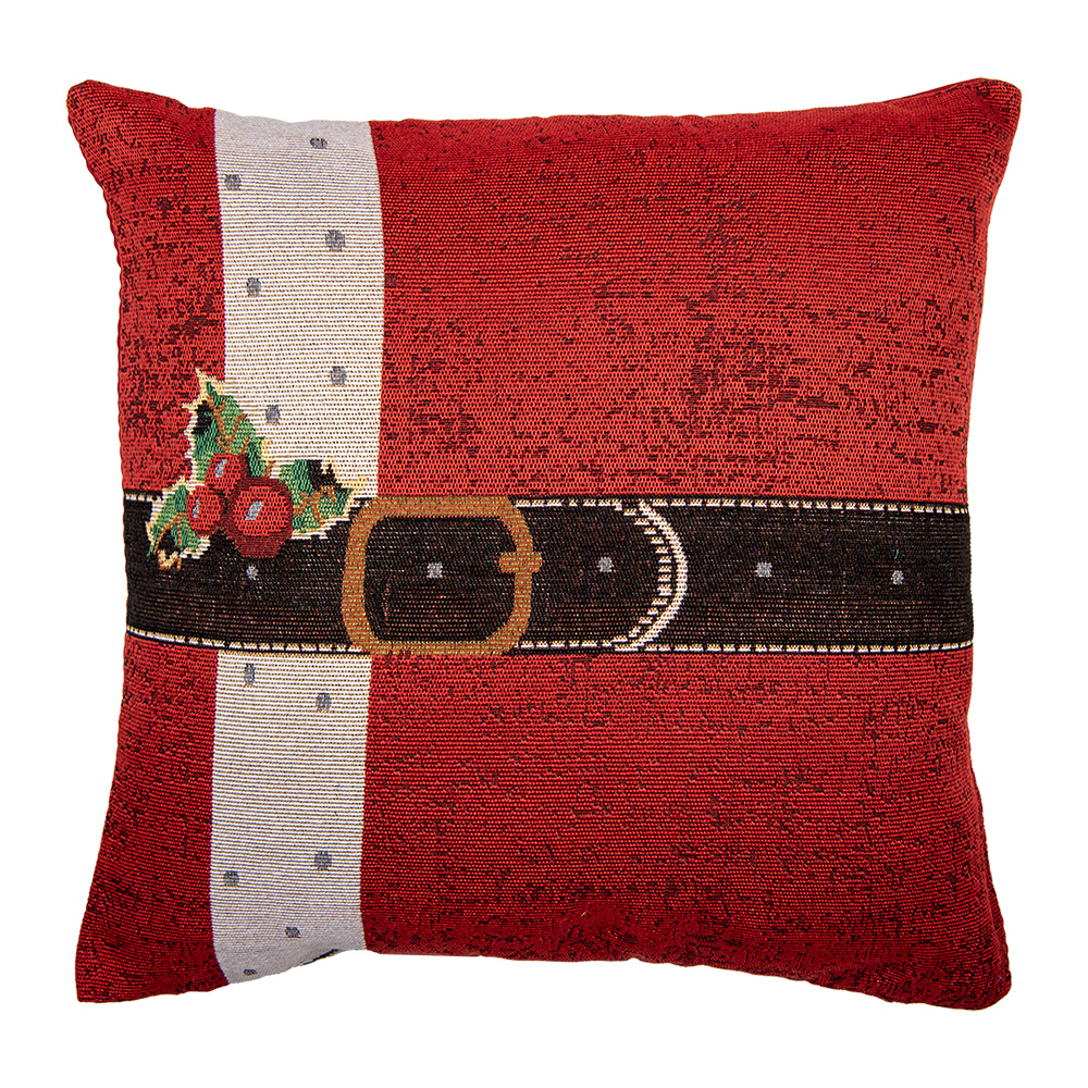 [KT021.382] Federe Cuscini Rosso Bianco 44x44 cm