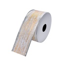 Ribbon White Gold colored 3.8 cm x 2.7 m