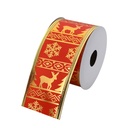 Nastro Rosso Color oro 5 cm x 2.7 m
