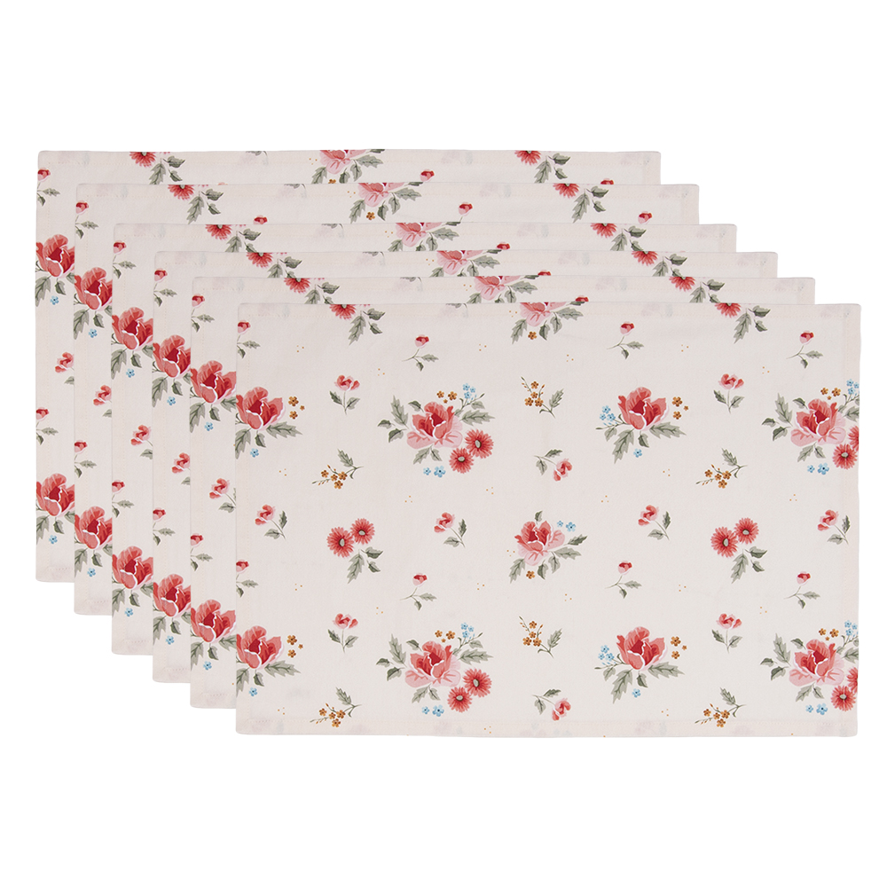 Placemat 6 stuks 48x33 cm SPL