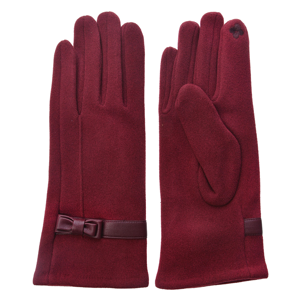 [MLGL0044] Gants d'hiver Rouge 8x24 cm