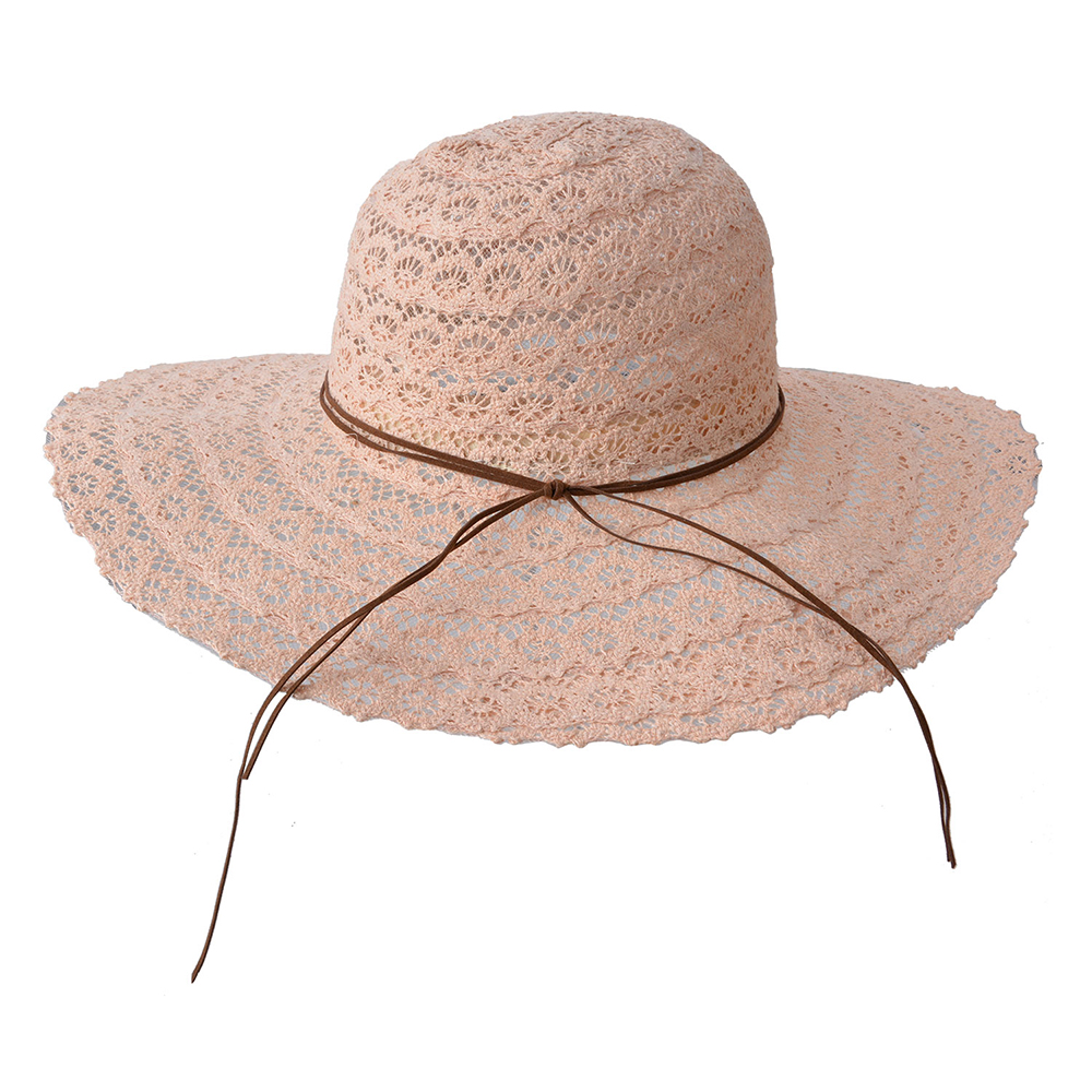 [MLHAT0094P] Hoed Ø 58 cm roze