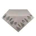 Tablecloth Beige, Green 100x100 cm
