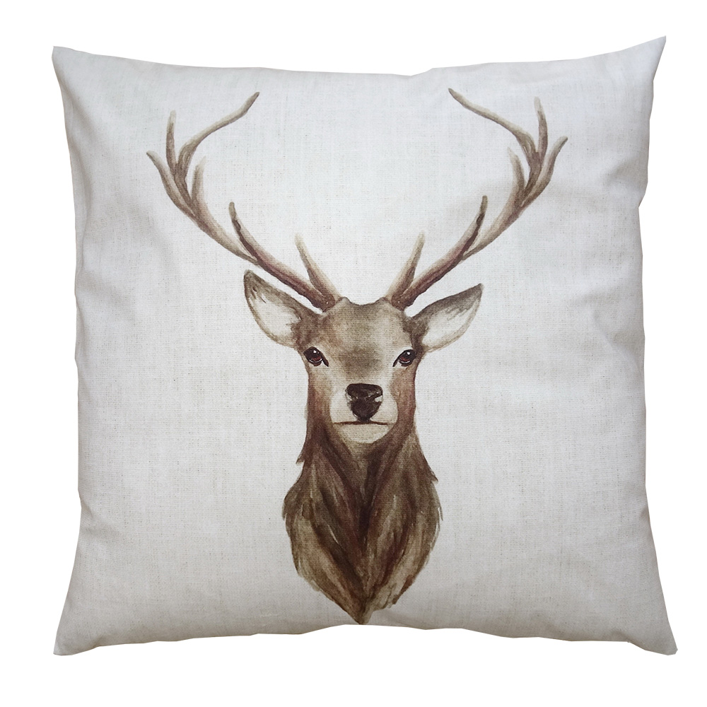 [NWV21] Kissenhülle Beige Braun 45x45 cm
