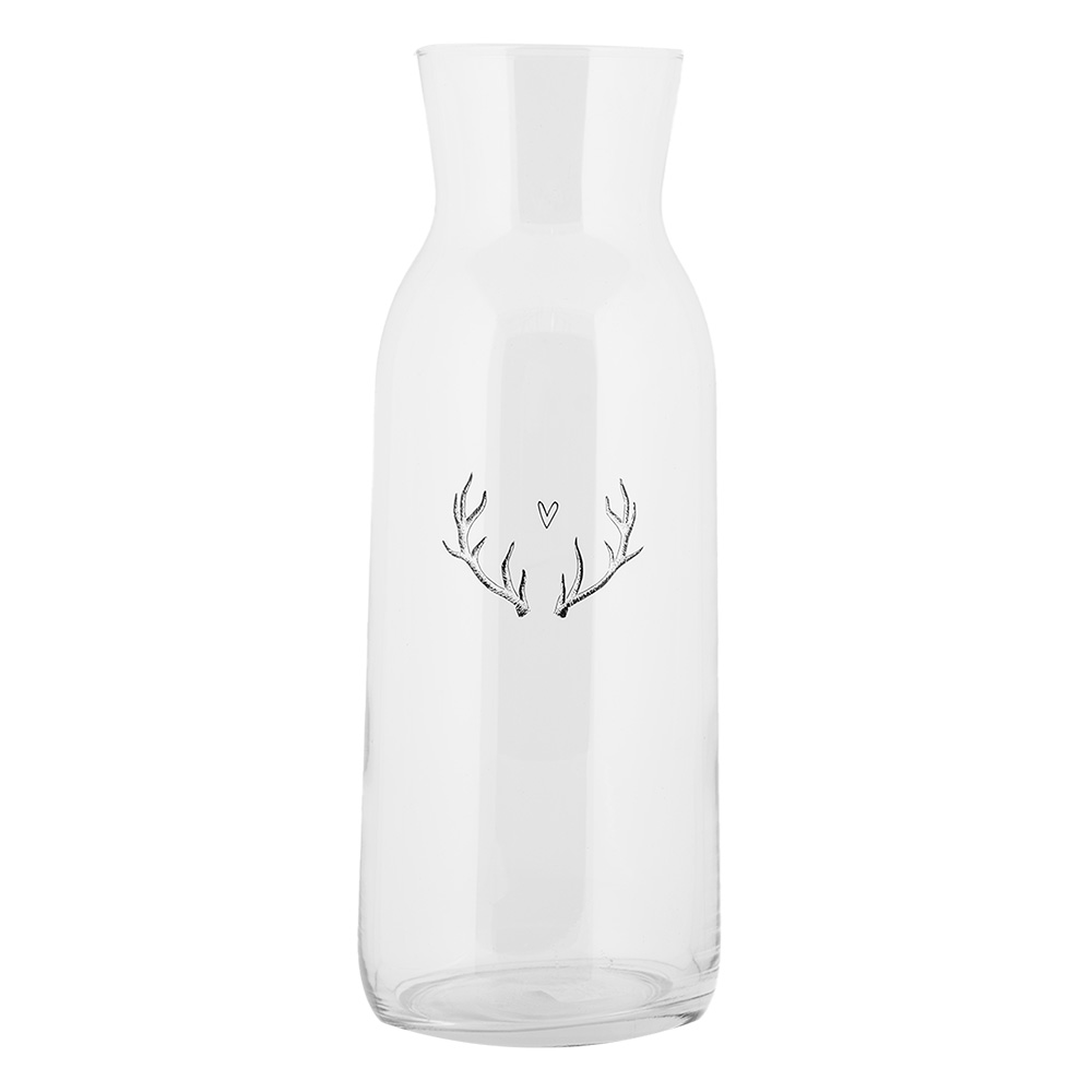 [NWVGL0001] Karaffe Transparent Ø 9x25 cm / 1000 ml