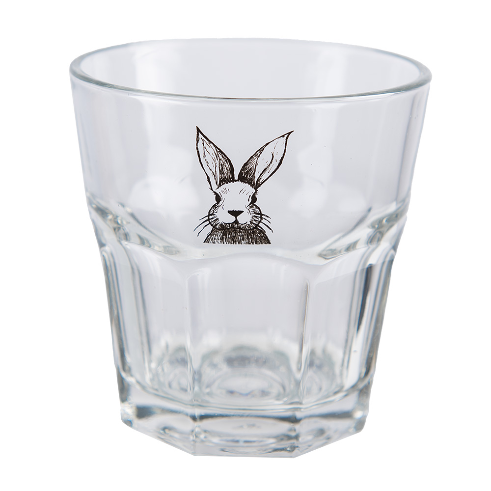 [RAEGL0003] Bicchiere Acqua Trasparente Ø 8x8 cm / 150 ml