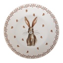 Tableware Diner Plate Beige, Brown Ø 26x2 cm