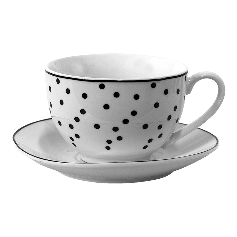 [SDKS] Kop en schotel 12x9x6 cm / Ø 14x2 cm / 250 ml