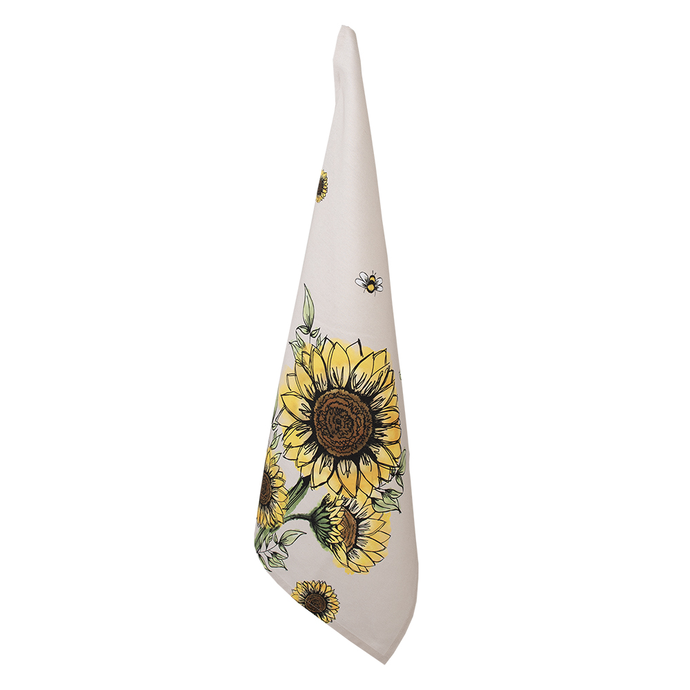 [SUS42-2] Torchon Jaune Beige 50x70 cm