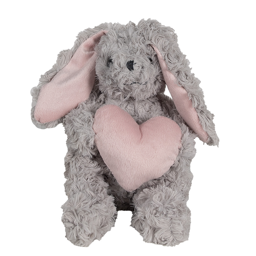 [TW0603] Rabbit Grey 14x15x20 cm