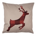 Federe Cuscini Rosso Marrone 45x45 cm