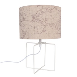 [6LMC0066] Tafellamp Ø 22x34 cm E27/max 1x60W