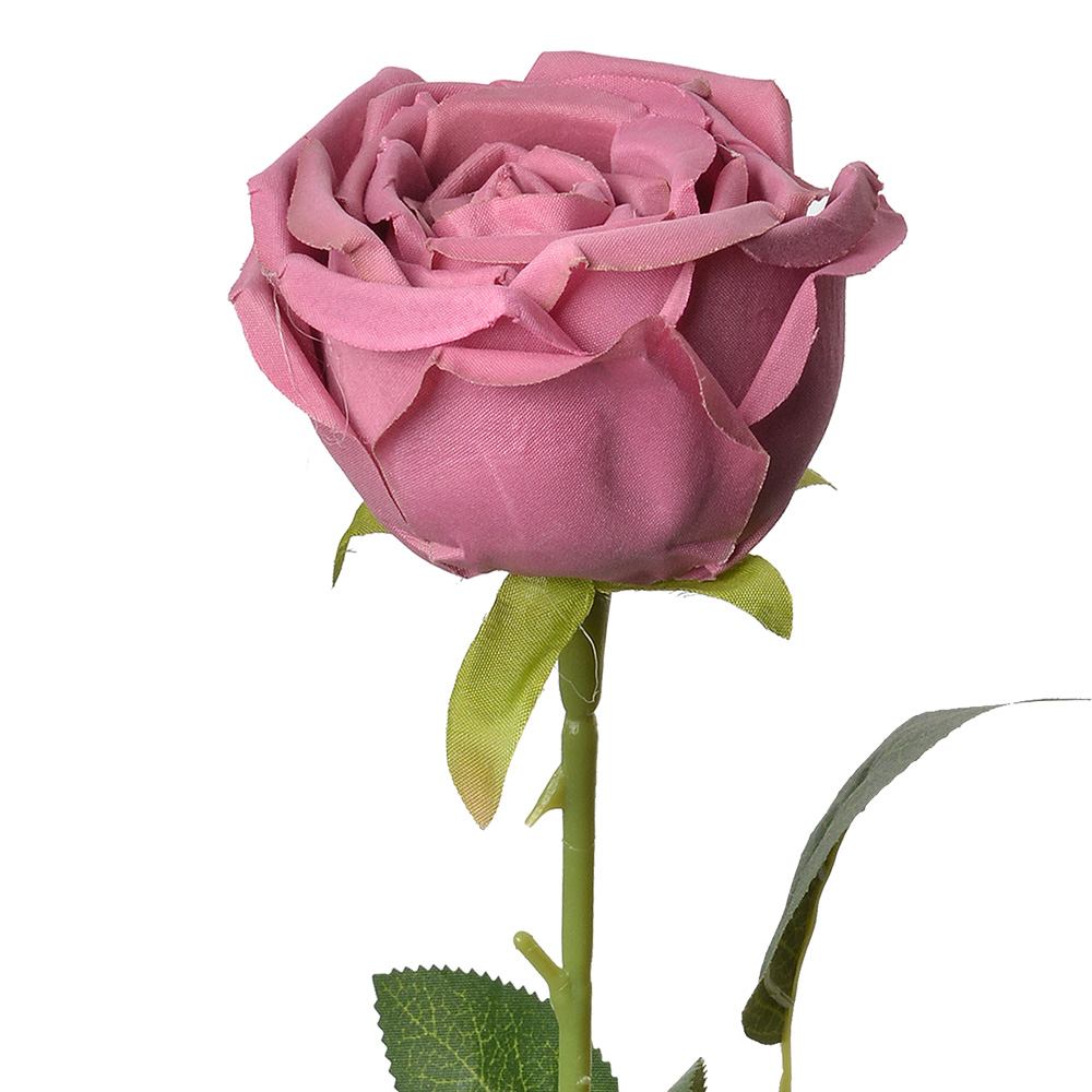 Fiori Finti Rose Rosa Verde 9x9x61 cm