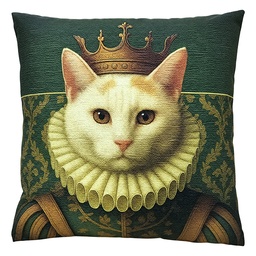 [KG023.202] Coussin rempli Vert Couleur or 45x45x4 cm