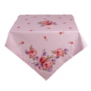 Tischdecke Quadratisch Rosa, Flieder 100x100 cm