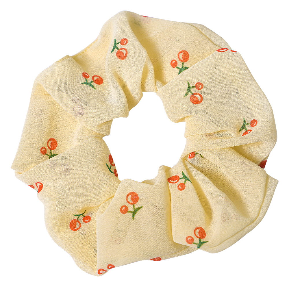 Haarelastiek beige Ø 10x2 cm