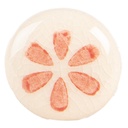 Türknopf Beige Orange Ø 3x3 cm / S3 cm
