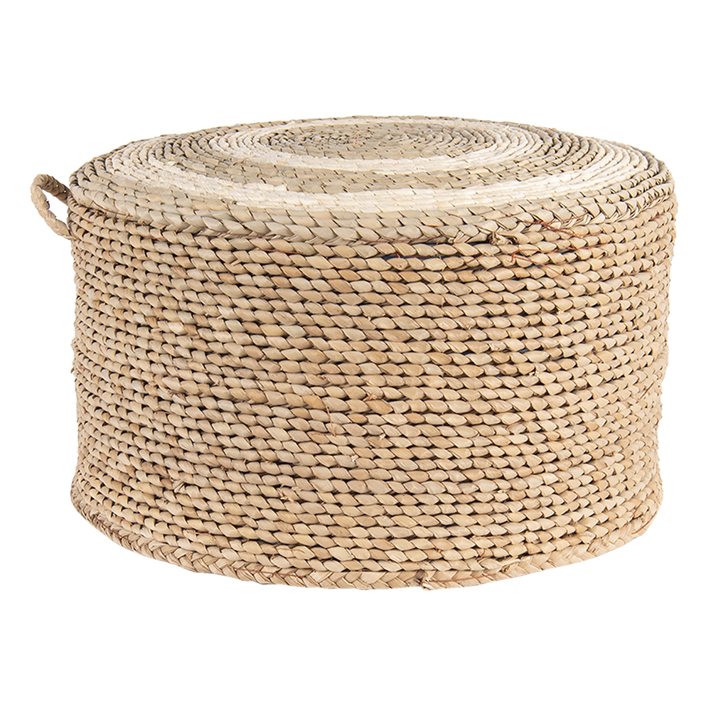 Tabouret de pied Marron Ø 40x23 cm