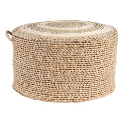 [6RO0510] Tabouret de pied Marron Ø 40x23 cm