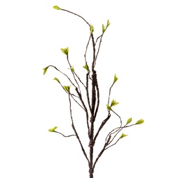 [5PL0185] Rami Artificiali Decorativi Marrone Verde 28x8x130 cm