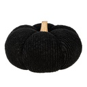 Decoration Pumpkin Black Ø 25x16 cm