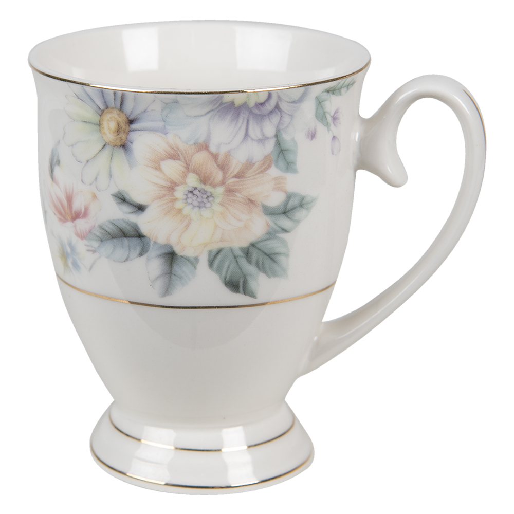 Tasse Beige, Rosa 11x8x10 cm / 300 ml