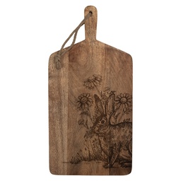 [6H2390] Decoratie snijplank 25x50x2 cm