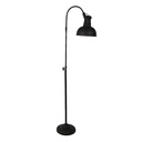 Floor Lamp Black 59x27x189 cm E27/max 1x60W
