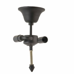 [5LL-96] Ceiling Pendant Tiffany Black 18x10x20 cm E14/max 2x40W
