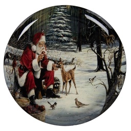 [66416] Decoratieve schaal Ø 28x3 cm