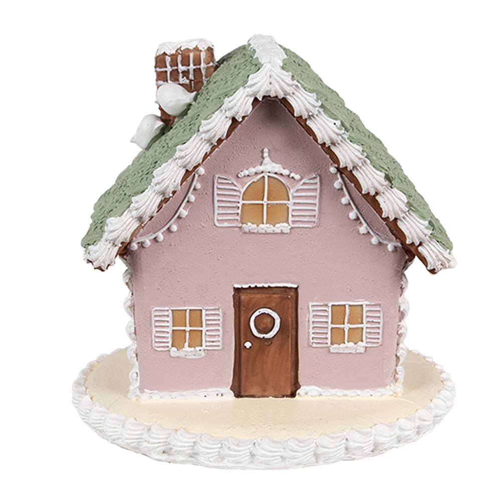 Decoratie huis 13x13x12 cm