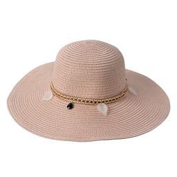 [JZHA0098P] Cappello da Sole Donna Rosa 57 cm