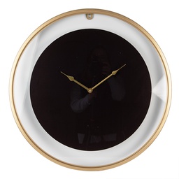 [5KL0229] Wall Clock Black Ø 60x5 cm / 1xAA
