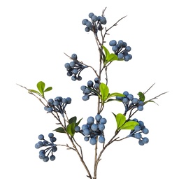[5PL0341] Branche de décoration Bleu 78 cm