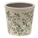 Flower Pot Inside Green Beige Ø 16x16 cm