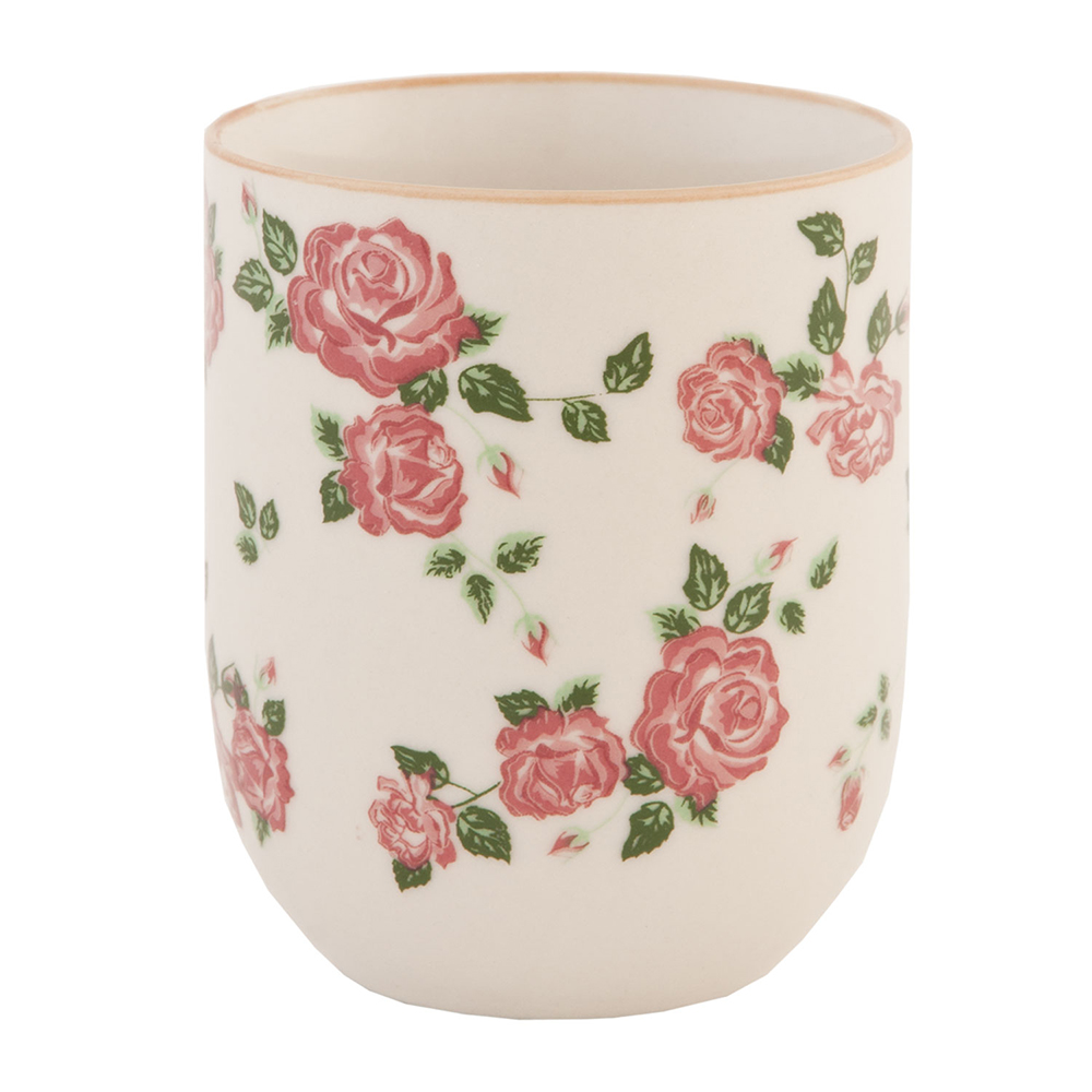 Mug Rose Ø 6x8 cm / 100 ml