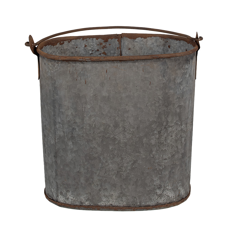 Decoratie emmer 24x14x28 cm