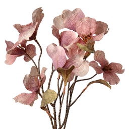 [5PL0112P] Fleur artificielle Rose 12x8x72 cm
