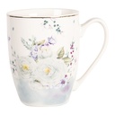 Mug Bianco, Blu 12x8x10 cm / 360 ml