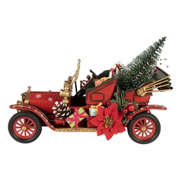 [6Y6227] Decoration Model Car Red 25x10x17  cm
