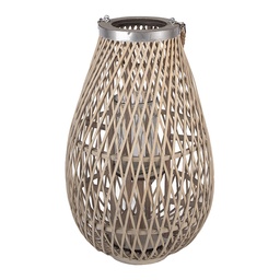 [5RO0105L] Photophore Beige Ø 33x55 cm
