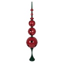 Decoration pillar Red Green Ø 31x179 cm